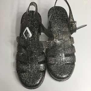 American Apparel jelly shoes